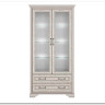 Шкаф-витрина Stylius (Стилиус) B169-REG2W2S BRW заказать в интернет магазине по цене 61 330 руб. в Самаре