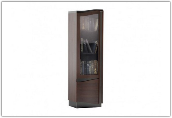 Шкаф библиотечный 1DS1D L DIUNA Mebin заказать в интернет магазине по цене 265 689,78 руб. в Самаре
