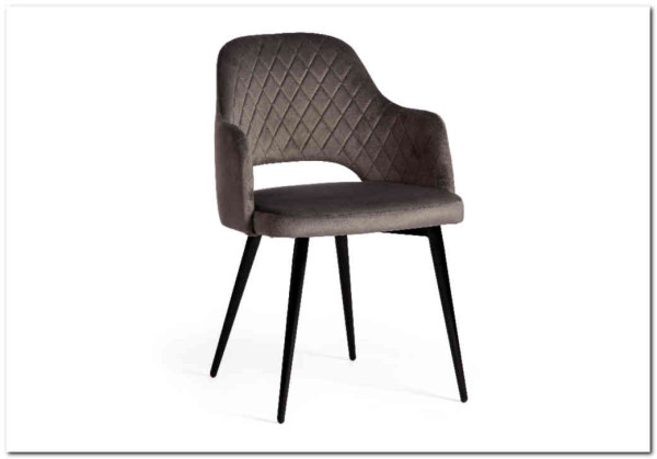 Кресло VALKYRIA (mod. 711) серый barkhat 26/черный заказать в интернет магазине по цене 7 650 руб. в Самаре