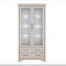 Шкаф-витрина Stylius (Стилиус) B169-REG2W2S BRW заказать в интернет магазине по цене 46 180 руб. в Самаре