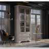Шкаф-витрина Stylius (Стилиус) B169-REG2W2S BRW заказать в интернет магазине по цене 46 180 руб. в Самаре