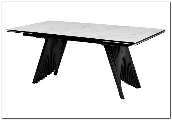 Стол IVAR 180 MARBLES KL-99 Белый мрамор итальянская керамика заказать в интернет магазине по цене 124 700 руб. в Самаре