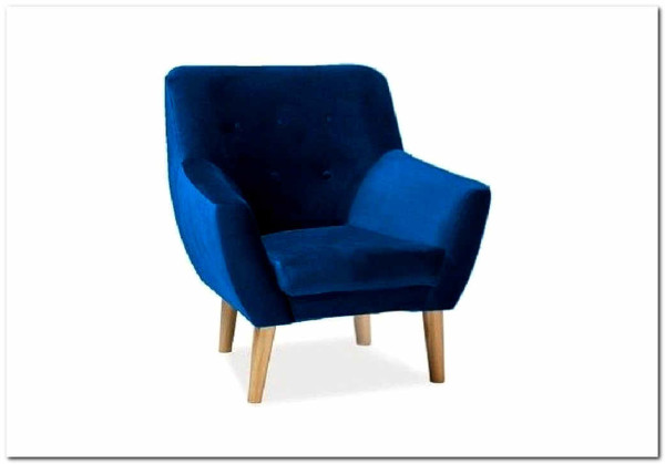 Кресло Signal NORDIC 1 Velvet Bluvel 86 (синий) заказать в интернет магазине по цене 43 923 руб. в Самаре