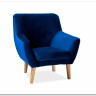 Кресло Signal NORDIC 1 Velvet Bluvel 86 (синий) заказать в интернет магазине по цене 43 923 руб. в Самаре