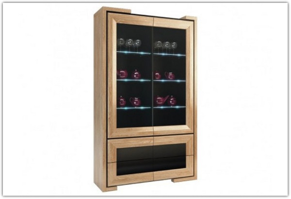 Витрина высокая 2DS4SZ CORINO Mebin заказать в интернет магазине по цене 360 379,86 руб. в Самаре