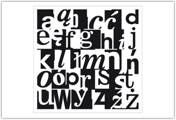 Накладка 527X525 YU TYPOGRAFIA белый по цене 3 937 руб. в магазине Другая Мебель в Самаре