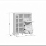 Тумба Stylius (Стилиус) B169-KOM1W1B3S BRW заказать в интернет магазине по цене 33 940 руб. в Самаре