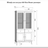 Шкаф для посуды Бон Вояж 222 из массива сосны заказать в интернет магазине по цене 48 250 руб. в Самаре