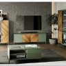 Гостиная Siena дымчатый зеленый/дуб вотан BRW  заказать в интернет магазине по цене 114 607 руб. в Самаре