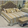Купить Кровать с мягким изголовьем 180*200 Romantic R418-K02-AG-B01 с доставкой по России по цене производителя можно в магазине Другая Мебель в Самаре