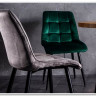 Стул кухонный Signal CHIC Velvet Bluvel 14 (серый/черный) заказать в интернет магазине по цене 9 962 руб. в Самаре