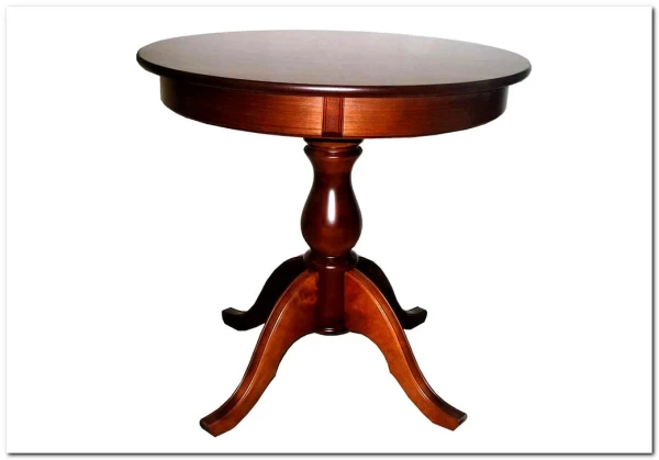 Стол обеденный Диалог 5 круглый на балясине (раздвижной) BOSSANOVA заказать в интернет магазине по цене 33 532 руб. в Самаре