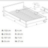 Кровать BETINA 160/200 Halmar заказать в интернет магазине по цене 57 262 руб. в Самаре