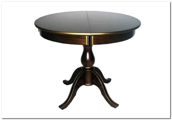 Стол обеденный Диалог 7 круглый на балясине (раздвижной) BOSSANOVA заказать в интернет магазине по цене 36 290 руб. в Самаре