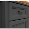 Тумба-комод Жасмин KOM3D3S (Графит/Дуб артизан) BRW заказать в интернет магазине по цене 38 750 руб. в Самаре