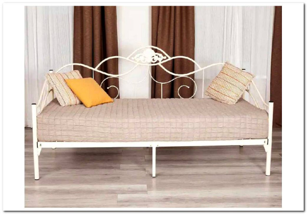 Купить Кровать Federica (mod. AT-881) 90*200 см (Day bed), Белый (butter white) с доставкой по России по цене производителя можно в магазине Другая Мебель в Самаре