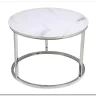 Комплект Signal ATLANTA B, 2 стола журнальных (эффект белого мрамора/хром) заказать в интернет магазине по цене 30 330 руб. в Самаре