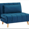 Диван BILLY VELVET TAP.188  Signal (синий/бук) заказать в интернет магазине по цене 50 786 руб. в Самаре