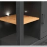 Шкаф Жасмин REG3D1S (Графит/Дуб артизан) BRW заказать в интернет магазине по цене 29 610 руб. в Самаре