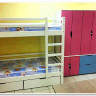 Двухъярусная кровать В-КР-040 80х190 Тимберс Кидс (массив сосны) по цене 37 900 руб. в магазине Другая Мебель в Самаре