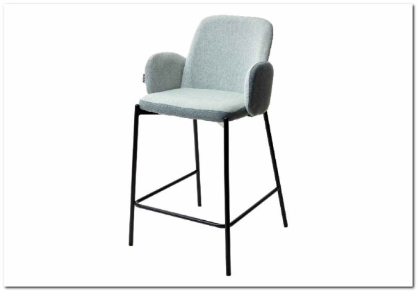 Полубарный стул NYX (H=65cm) VF113 светлая мята / VF115 серо-зеленый заказать в интернет магазине по цене 9 225 руб. в Самаре