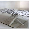 Стол VICENZA 220 BULGARI WHITE, керамика / белый, DISAUR заказать в интернет магазине по цене 61 380 руб. в Самаре