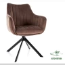 Стул кухонный Signal AZALIA Velvet Bluvel 38 поворотный (капучино/черный) заказать в интернет магазине по цене 20 033 руб. в Самаре