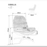Кресло SIGNAL GISELLE античный розовый/бежевый/черный мат заказать в интернет магазине по цене 42 142 руб. в Самаре