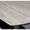 Стол DAGFINN 160 IVORY TRAVERTINE SOLID CERAMIC / Кофе / Орех, ®DISAUR заказать в интернет магазине по цене 95 600 руб. в Самаре