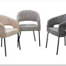 Стул SNUG 3018-08 горчичный, шенилл / черный каркас, DISAUR заказать в интернет магазине по цене 6 720 руб. в Самаре