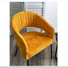 Стул SNUG 3018-08 горчичный, шенилл / черный каркас, DISAUR заказать в интернет магазине по цене 6 720 руб. в Самаре