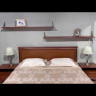 Купить Кровать Кентаки LOZ/140x200 каштан BRW с доставкой по России по цене производителя можно в магазине Другая Мебель в Самаре