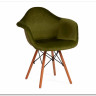 Кресло Secret De Maison CINDY SOFT (EAMES) (mod. 101) зеленый (HLR 54)/натуральный заказать в интернет магазине по цене 7 720 руб. в Самаре