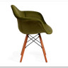 Кресло Secret De Maison CINDY SOFT (EAMES) (mod. 101) зеленый (HLR 54)/натуральный заказать в интернет магазине по цене 7 720 руб. в Самаре