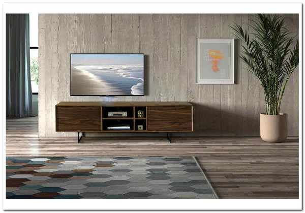 Тумба ТВ DUPEN TV131 WALNUT заказать в интернет магазине по цене 105 500 руб. в Самаре