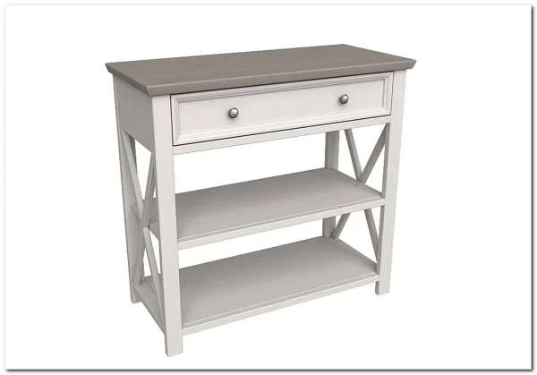 Консоль Форест белый воск/антрацит заказать в интернет магазине по цене 21 489 руб. в Самаре