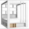 Купить Кровать со шкафом библиотечным и балдахином с основанием 160x200 4You by VOX с доставкой по России по цене производителя можно в магазине Другая Мебель в Самаре