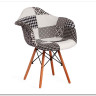 Кресло Secret De Maison CINDY SOFT (EAMES) (mod. 101) black/white (черный/белый) заказать в интернет магазине по цене 7 720 руб. в Самаре