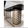 Стол CHIAVARI 220 KL-116 Черный мрамор матовый, итальянская керамика / бронзовый, DISAUR заказать в интернет магазине по цене 96 480 руб. в Самаре