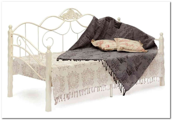 Купить Кровать CANZONA 90*200 Белый (butter white) с доставкой по России по цене производителя можно в магазине Другая Мебель в Самаре