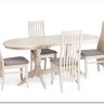 Стул DOLCE мягкое сидение бук, ivory white, велюр Tenerife Ultimate grey заказать в интернет магазине по цене 9 920 руб. в Самаре