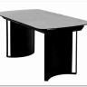 Стол RASMUS 160 TL-45 Белый мрамор, испанская керамика / черный каркас, DISAUR заказать в интернет магазине по цене 95 250 руб. в Самаре