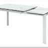 Стол CORNER 120 MATTE STATUARIO Белый мрамор матовый керамика, стекло/ белый каркас заказать в интернет магазине по цене 59 400 руб. в Самаре