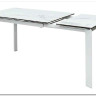 Стол CORNER 120 MATTE STATUARIO Белый мрамор матовый керамика, стекло/ белый каркас заказать в интернет магазине по цене 59 400 руб. в Самаре