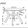 Стол обеденный Halmar RUPERT 120 (орех/орех) заказать в интернет магазине по цене 33 759 руб. в Самаре