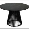 Стол TERNI 120 MATT BLACK MARBLE SOLID CERAMIC Черный мрамор матовый, керамика/Черный каркас заказать в интернет магазине по цене 73 250 руб. в Самаре