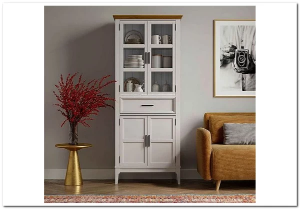 Шкаф для посуды Квадро-С 221-185 заказать в интернет магазине по цене 41 321 руб. в Самаре