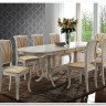 Стол раскладной Siena ( SA-T6EX2L ) ivory white (слоновая кость 2-5) заказать в интернет магазине по цене 47 250 руб. в Самаре