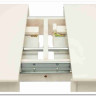 Стол раскладной Siena ( SA-T6EX2L ) ivory white (слоновая кость 2-5) заказать в интернет магазине по цене 47 250 руб. в Самаре