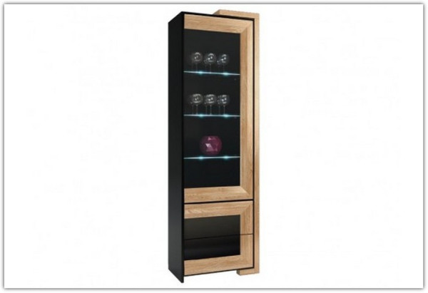 Витрина высокая 1DS2SZ P CORINO Mebin заказать в интернет магазине по цене 242 296,08 руб. в Самаре